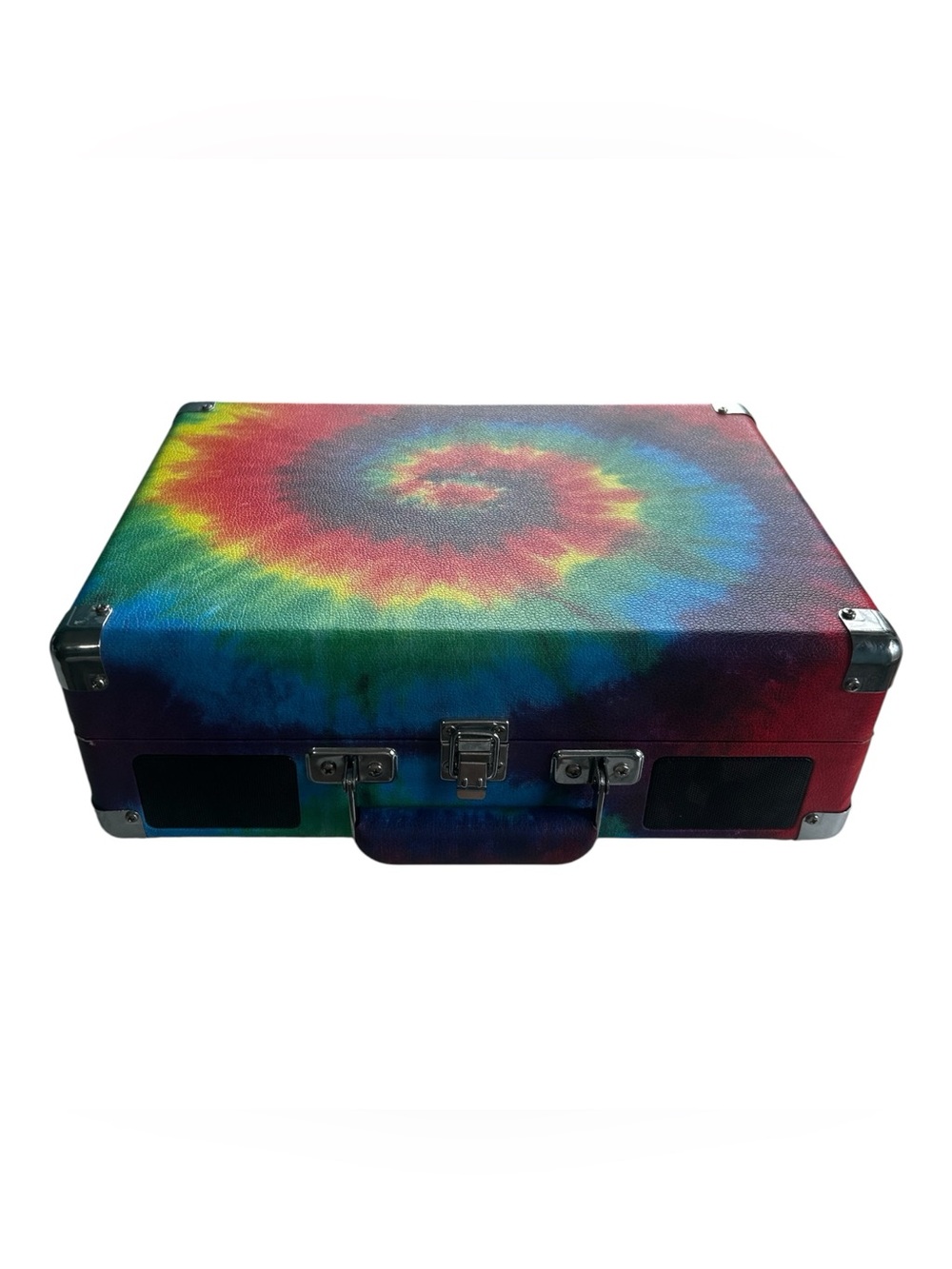 Victrola Tie Dye Suitcase Record Player Bluetooth Turntable